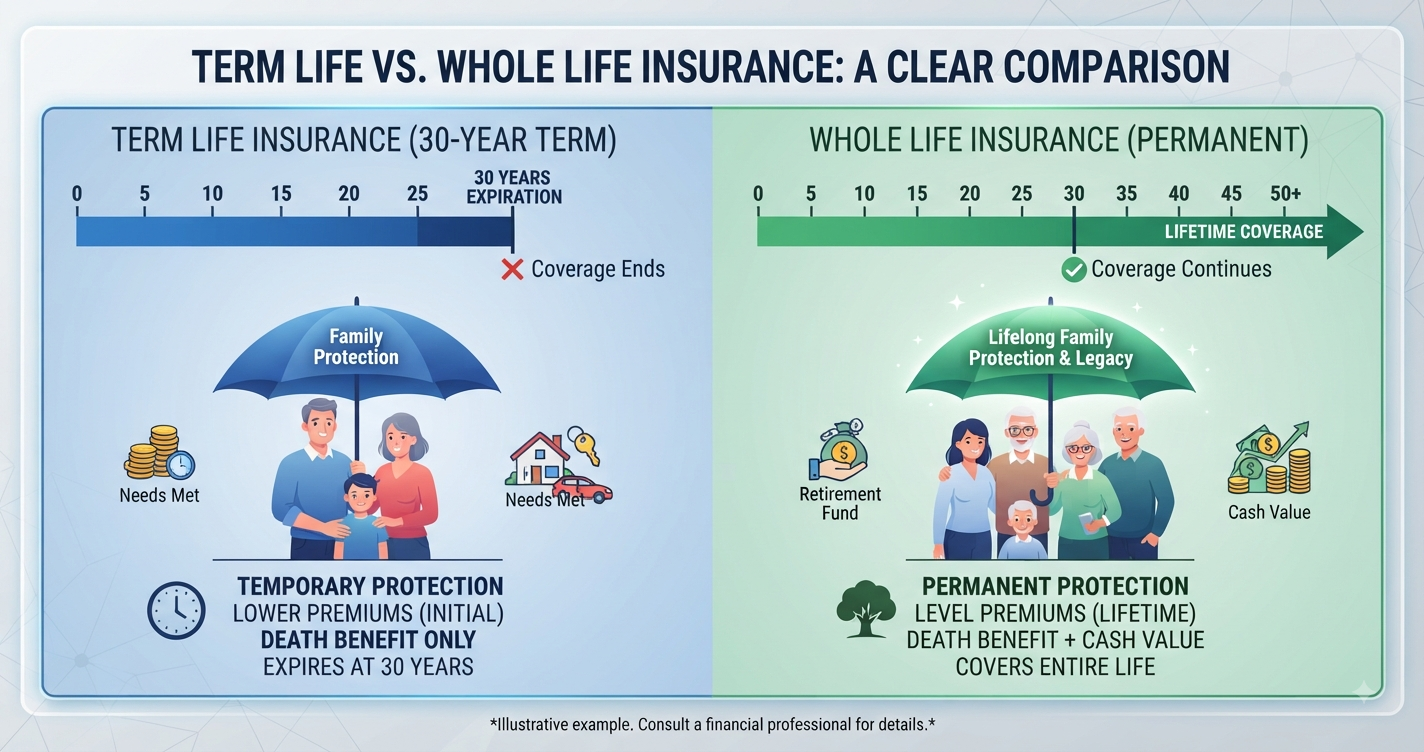 Life Insurance Explained: Term vs Whole Life and How Much You Need